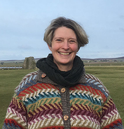 Headshot of Dr Emma Gee, Arts Officer, Orkney Islands Council