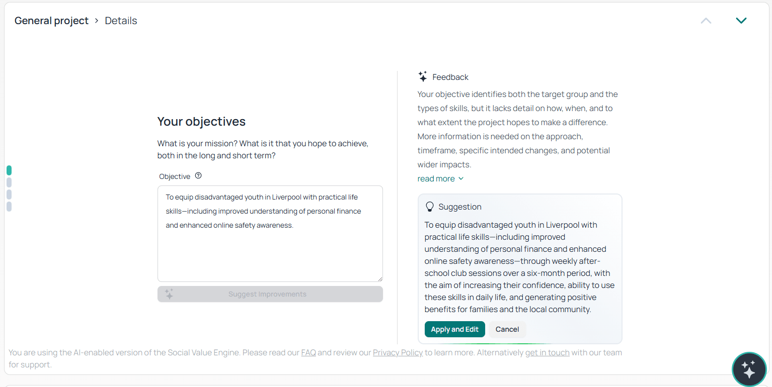 Social sector professional accessing the Social Value Engine platform through G-Cloud 14, the UK government digital marketplace for public sector buyers